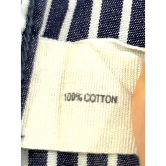 Gap Men’s Fitted Button Down Shirt M 15-15.5 Long Sleeve Point Collar Pocket - Picture 13 of 15